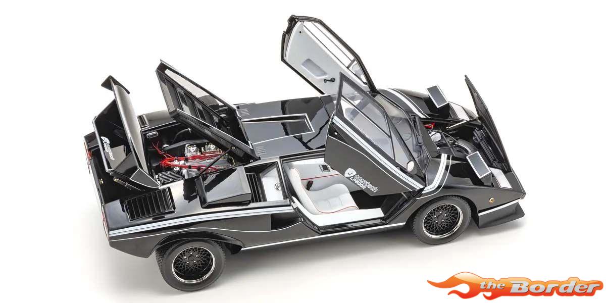 Kyosho 1/12 Lamborghini Countach LP500R Black KS08617BK - Afbeelding 15