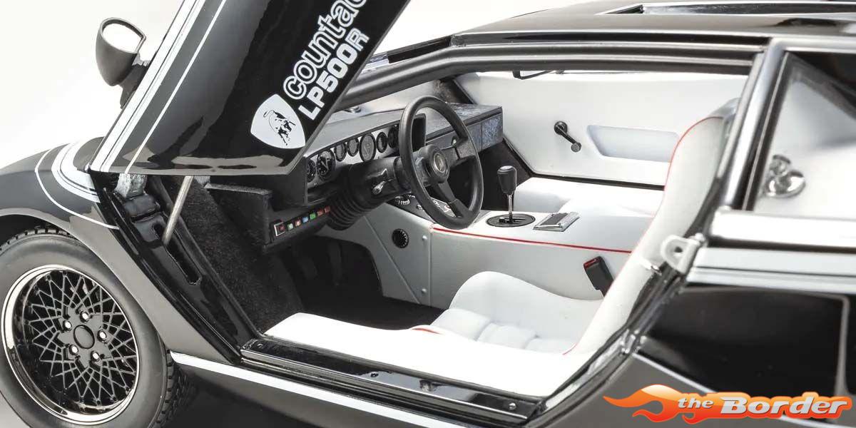 Kyosho 1/12 Lamborghini Countach LP500R Black KS08617BK - Afbeelding 17