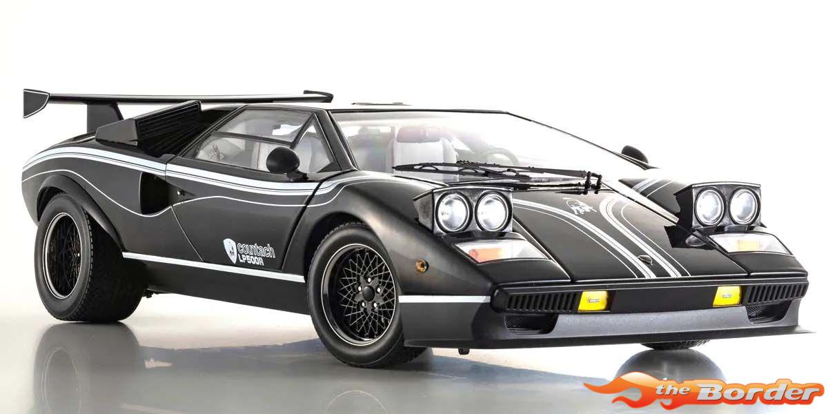 Kyosho 1/12 Lamborghini Countach LP500R Black KS08617BK - Afbeelding 18