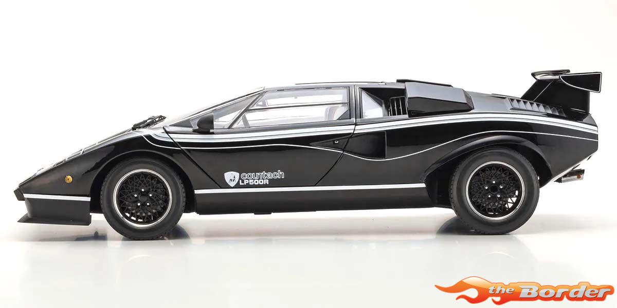 Kyosho 1/12 Lamborghini Countach LP500R Black KS08617BK - Afbeelding 3