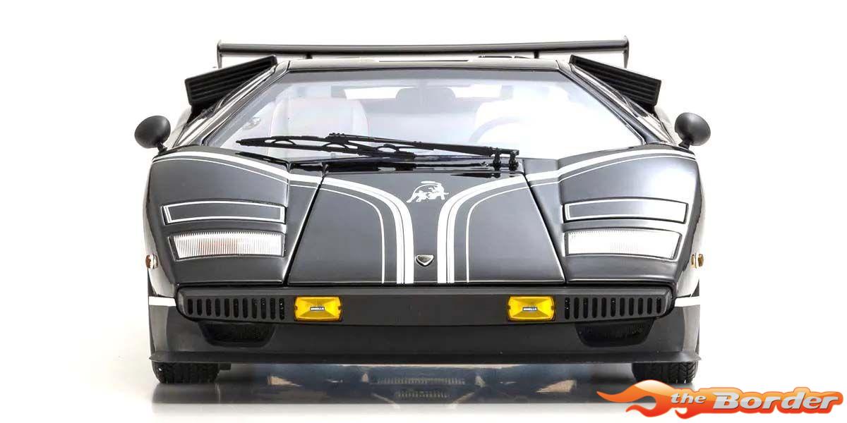 Kyosho 1/12 Lamborghini Countach LP500R Black KS08617BK - Afbeelding 4