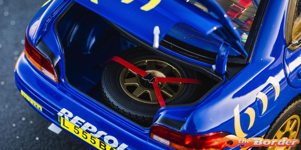Kyosho 1/18 Subaru Impreza Carlos Sainz Winner Monte Carlo 1995 Nr.5 08962B - Afbeelding 4