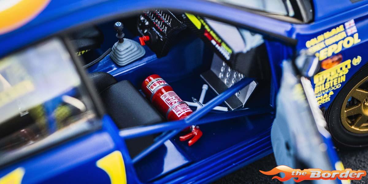 Kyosho 1/18 Subaru Impreza Carlos Sainz Winner Monte Carlo 1995 Nr.5 08962B - Afbeelding 6