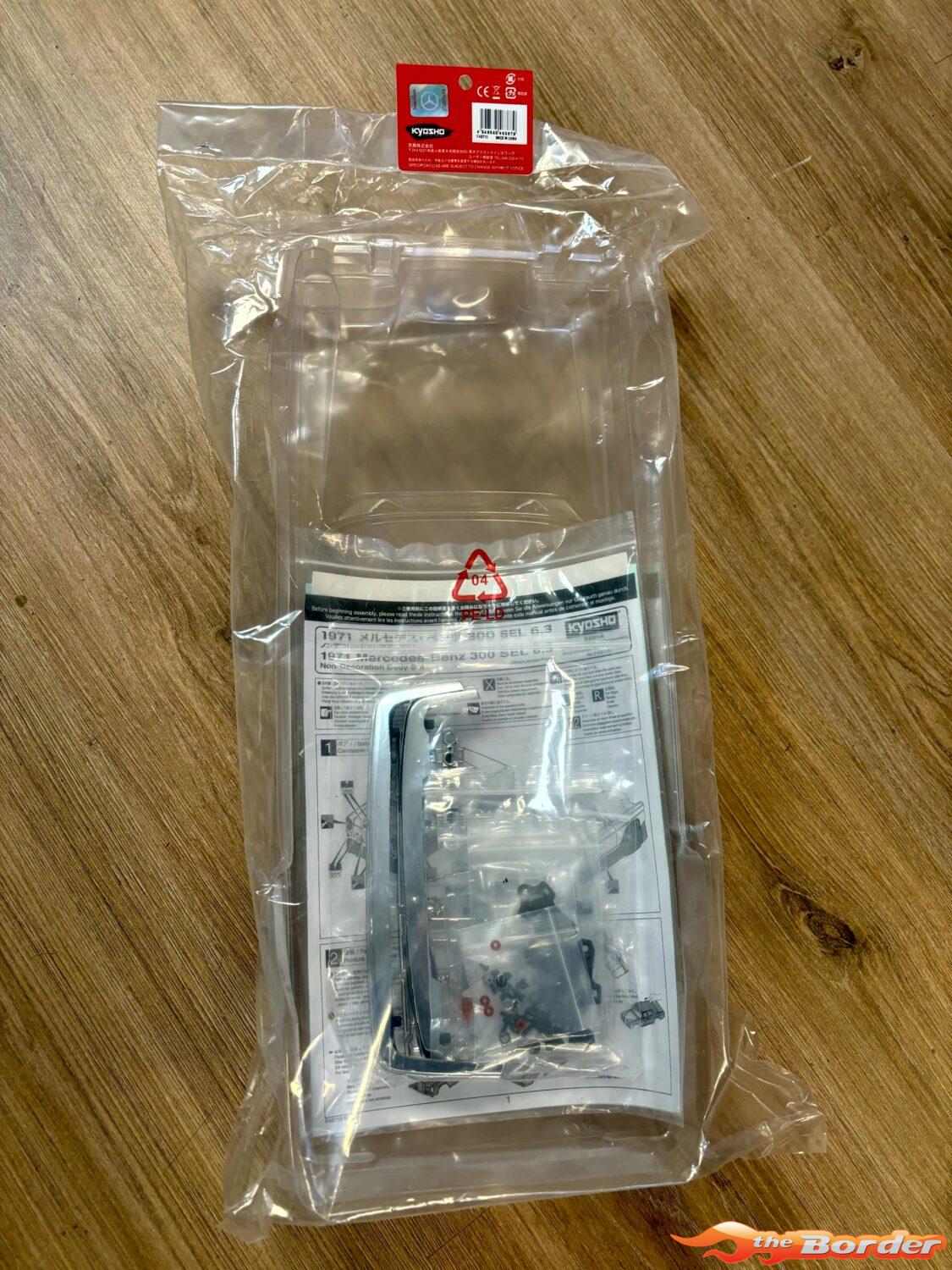 Kyosho Body Set Clear Mercedes-Benz 300 SEL 1971 for FZ02L FAB713 - Afbeelding 4
