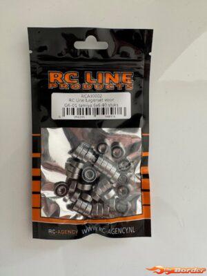 RC Line Lagerset voor G6-01 tamiya 6x6 40 stuks