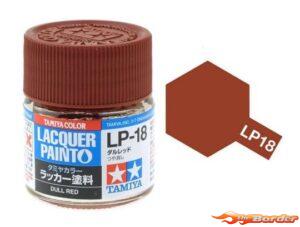 Tamiya Lacquer Paint Dull Red LP-18 82118