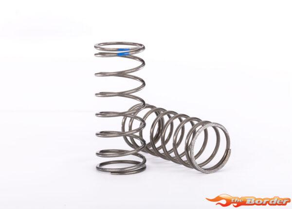 Traxxas Shock Springs (natural finish) (GT-Maxx®) (1.400 rate, blue stripe) (2) 10243