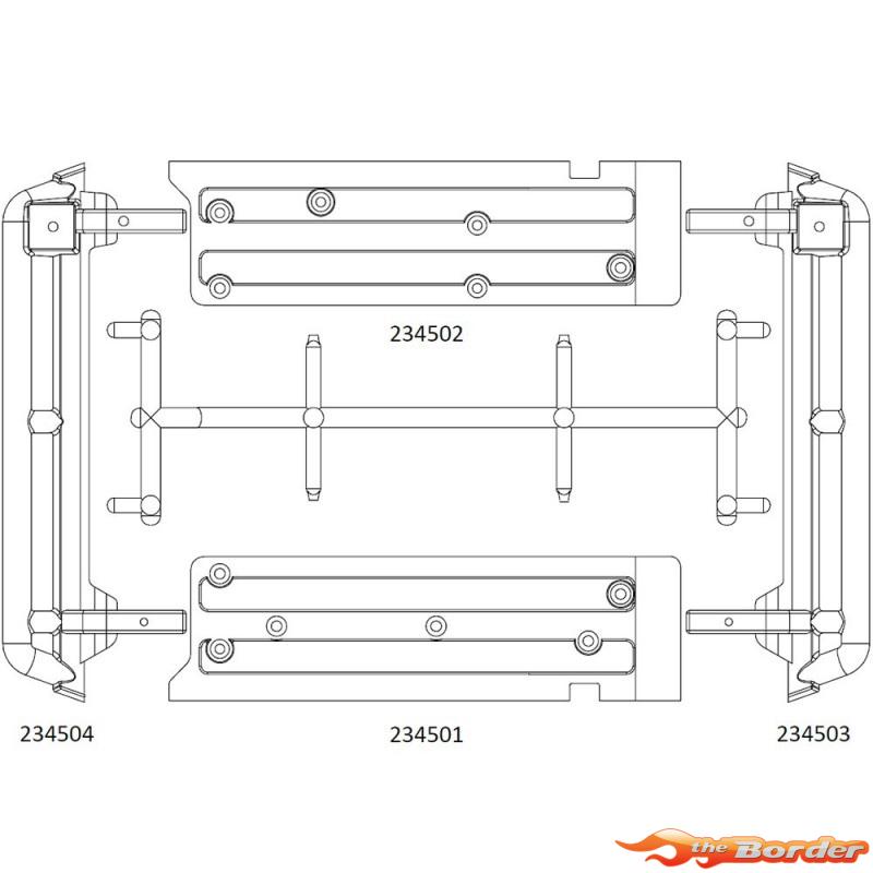 CrossRC EMO X3 Side Step 97401205