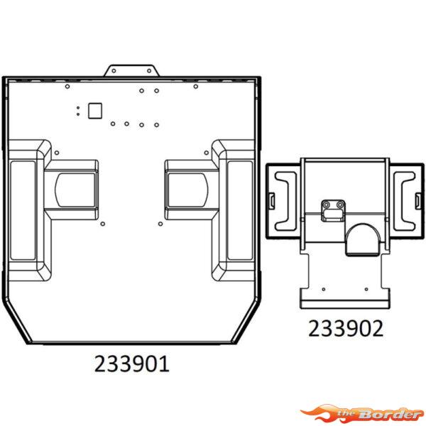 CrossRC EMO X3 Car Cargo Hopper Kit 97401221