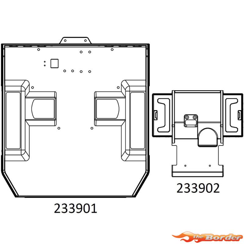 CrossRC EMO X3 Car Cargo Hopper Kit 97401221