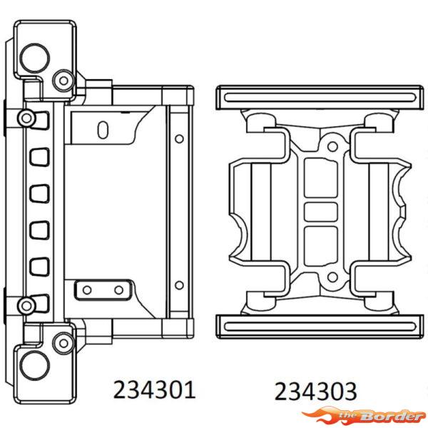 CrossRC EMO X3 Crossbeam Accessory Kit 2 97401218