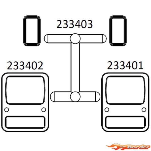 CrossRC EMO X3 Lamp Assembly 97401197