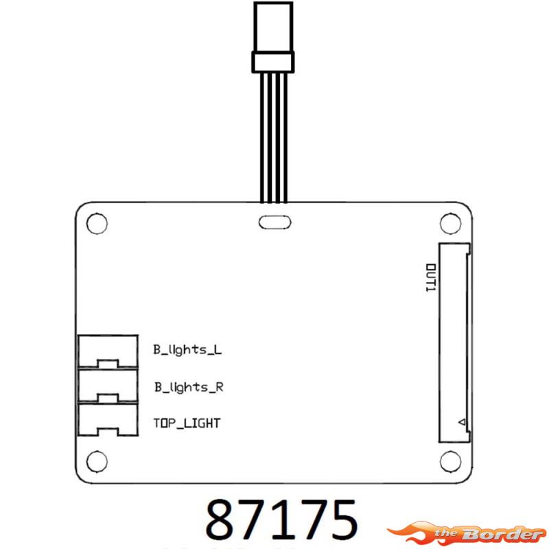 CrossRC EMO X3 Light Control Motherboard 97401209