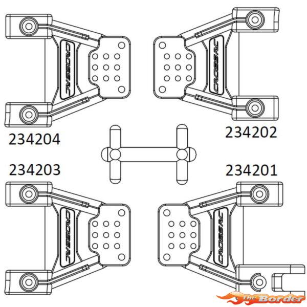 CrossRC EMO X3 Suspension Bracket 97401203