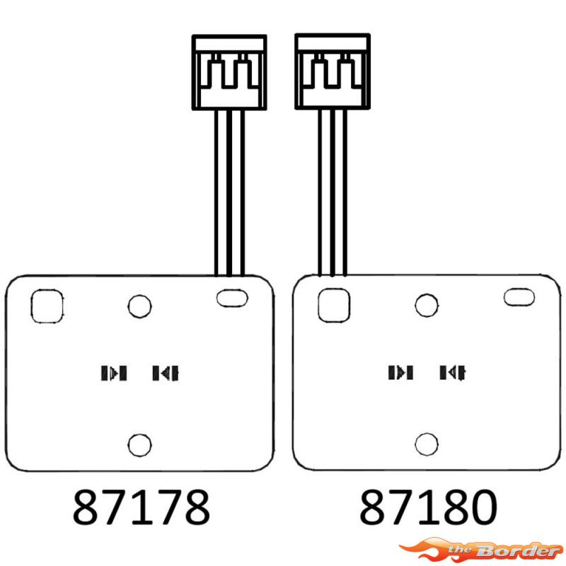 CrossRC EMO X3 Taillight Panel 97401208