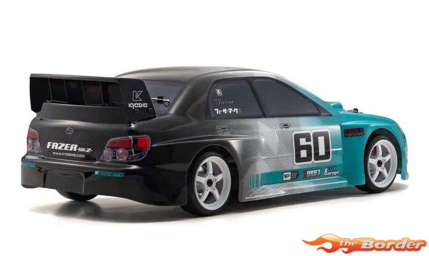 Kyosho 1/10 Fazer MK2 Subaru Impreza 2006 Drift T1 34473T1B - Afbeelding 5