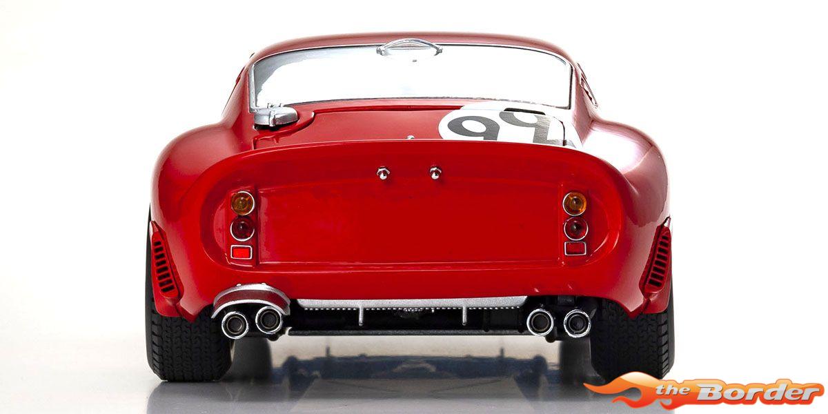 Kyosho 1/18 Ferrari 250 GTO 3rd Over All LM 1962 Nr.22 Blaton/Dernier 08438B - Afbeelding 5