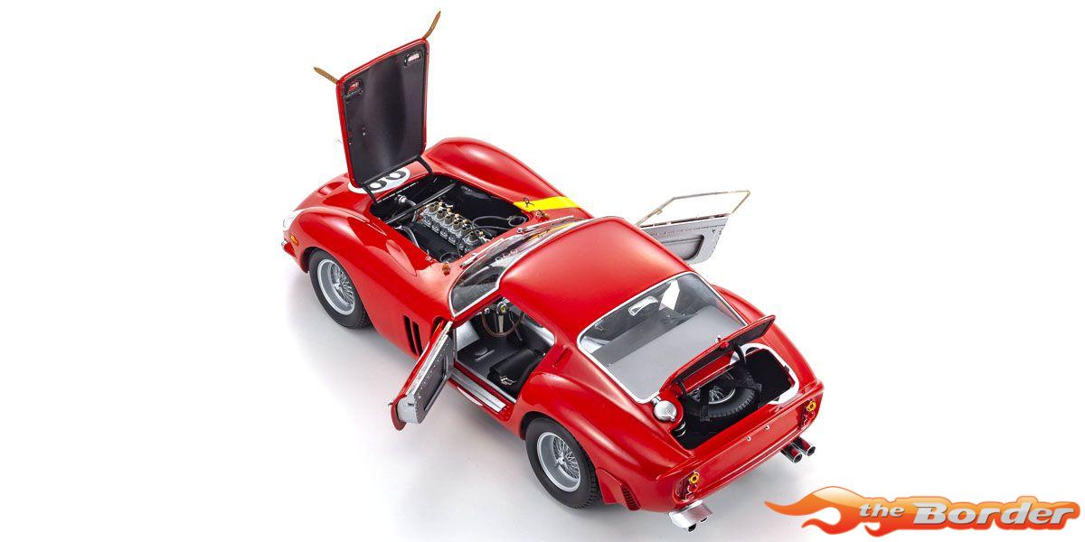 Kyosho 1/18 Ferrari 250 GTO 3rd Over All LM 1962 Nr.22 Blaton/Dernier 08438B - Afbeelding 6
