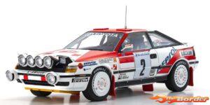 Kyosho 1/18 Toyota Celica GT-Four C.Sainz Winner Monte Carlo1991 Nr2 08961B