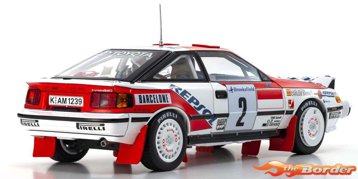 Kyosho 1/18 Toyota Celica GT-Four C.Sainz Winner Monte Carlo1991 Nr2 08961B - Afbeelding 5