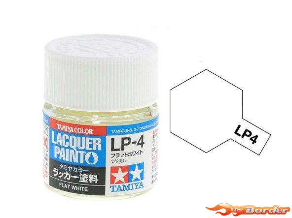 Tamiya Lacquer Paint Mat Wit LP-4 82104