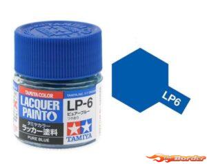 Tamiya Lacquer Paint Pure Blue Gloss LP-6 82106