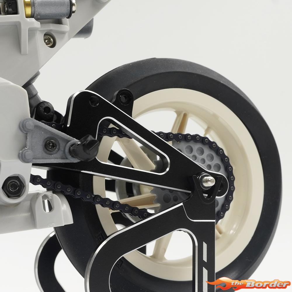 Yeah Racing Alum. Rear Swing Arm for Kyosho Motorcycle KYMC-002BK - Afbeelding 3