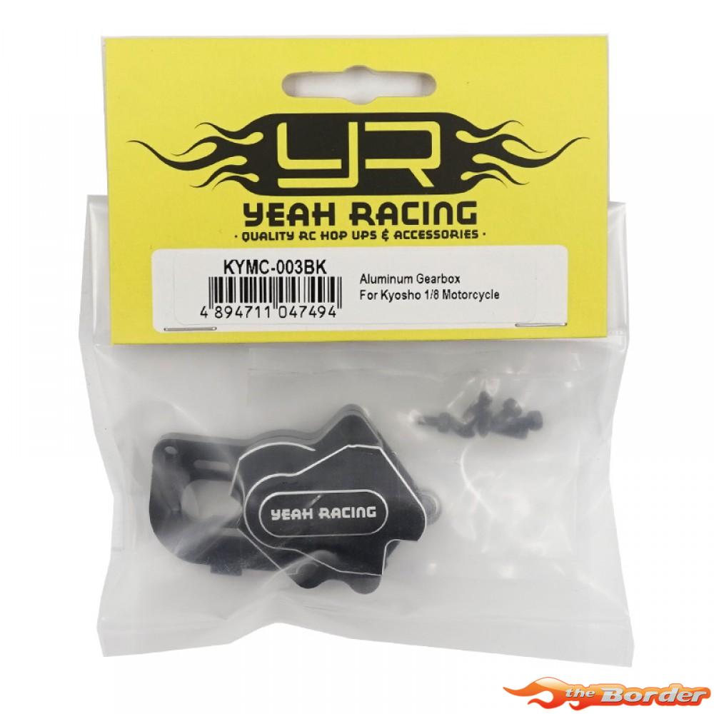 Yeah Racing Alum. Gearbox Housing for Kyosho Motorcycle KYMC-003BK - Afbeelding 3