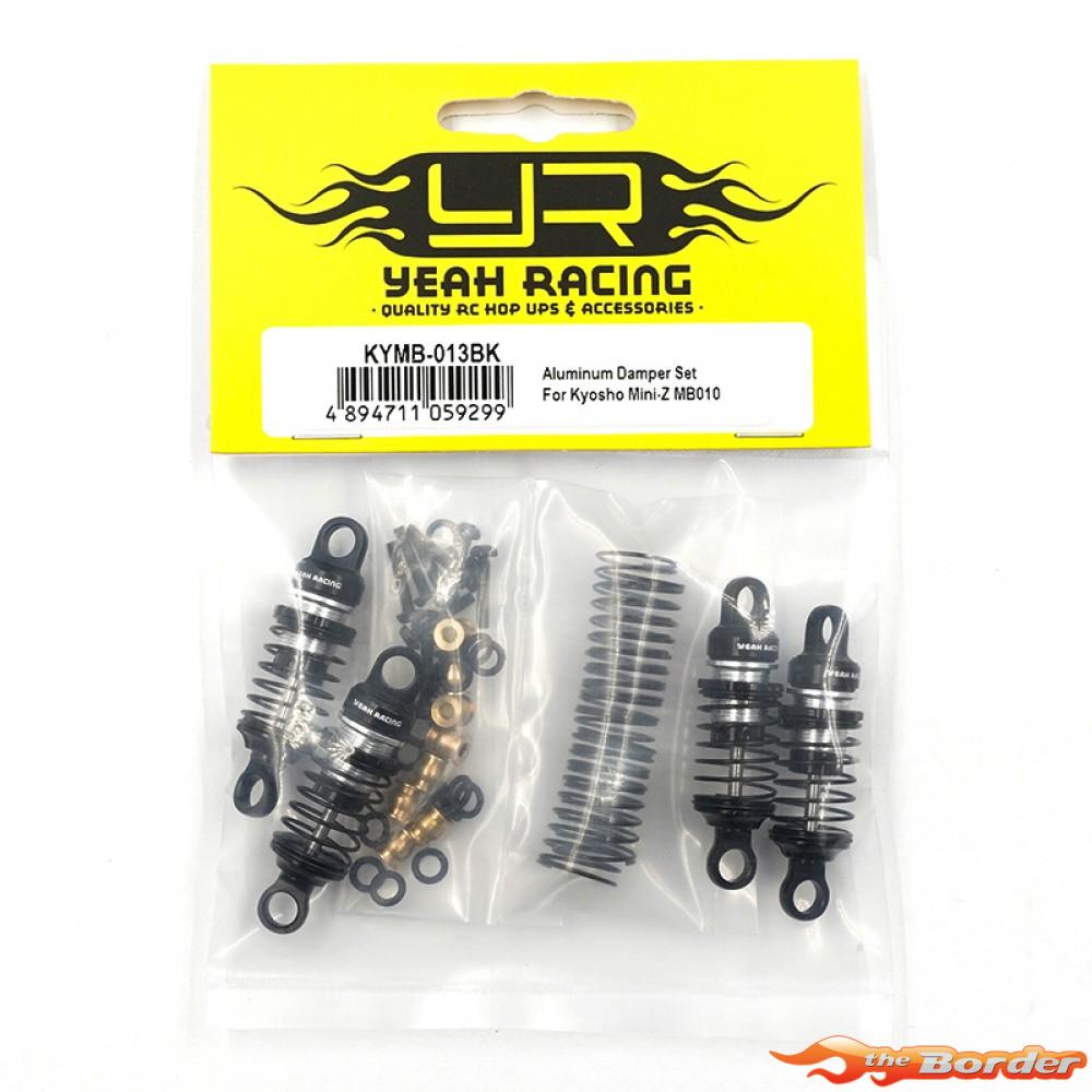 Yeah Racing Alum. Damper Set Black Mini-Z Buggy KYMB-013BK - Afbeelding 6