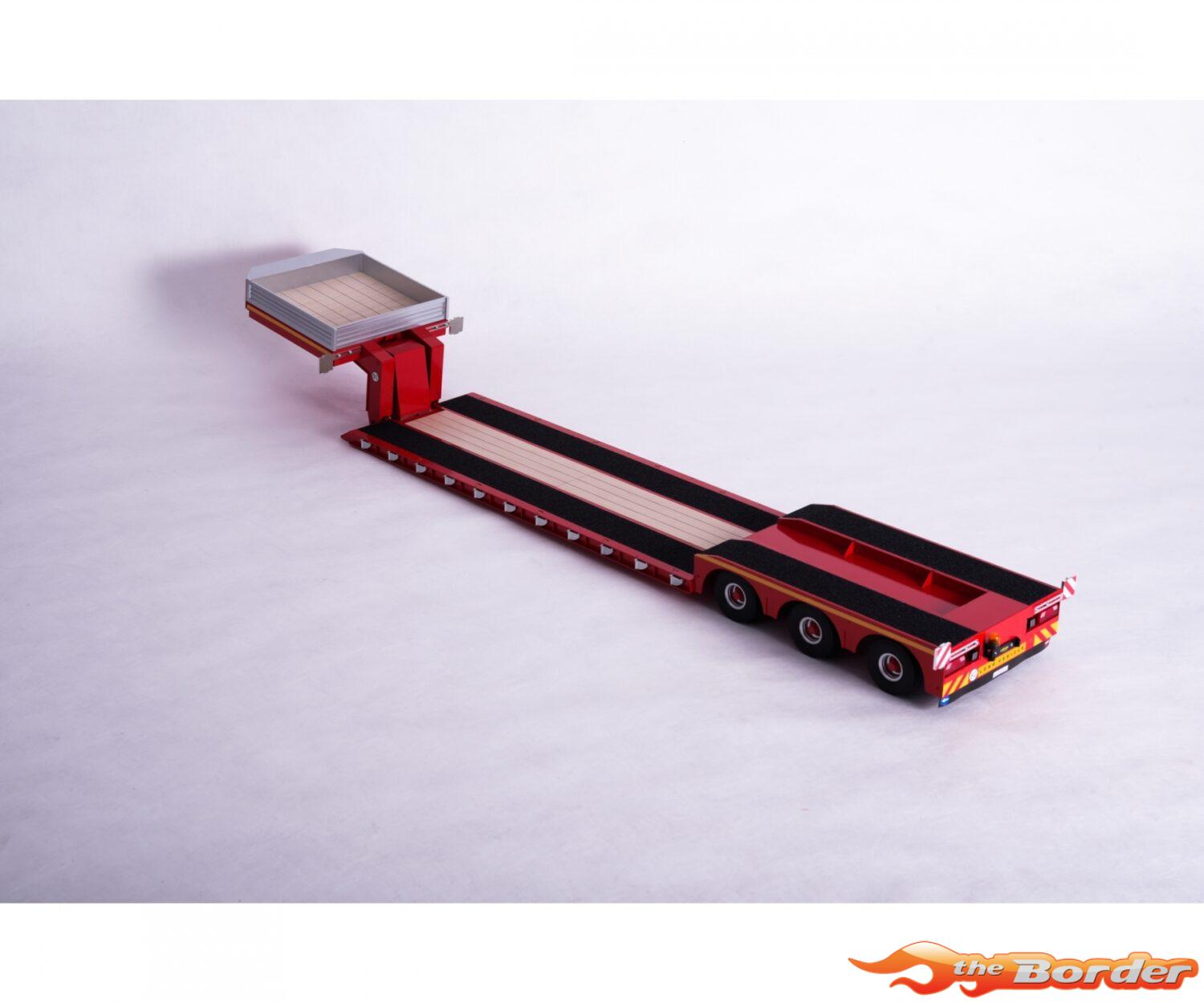 Carson 3-Axle Low Loader Swan Hand/Low Bed 1/14 500907700 - Afbeelding 3
