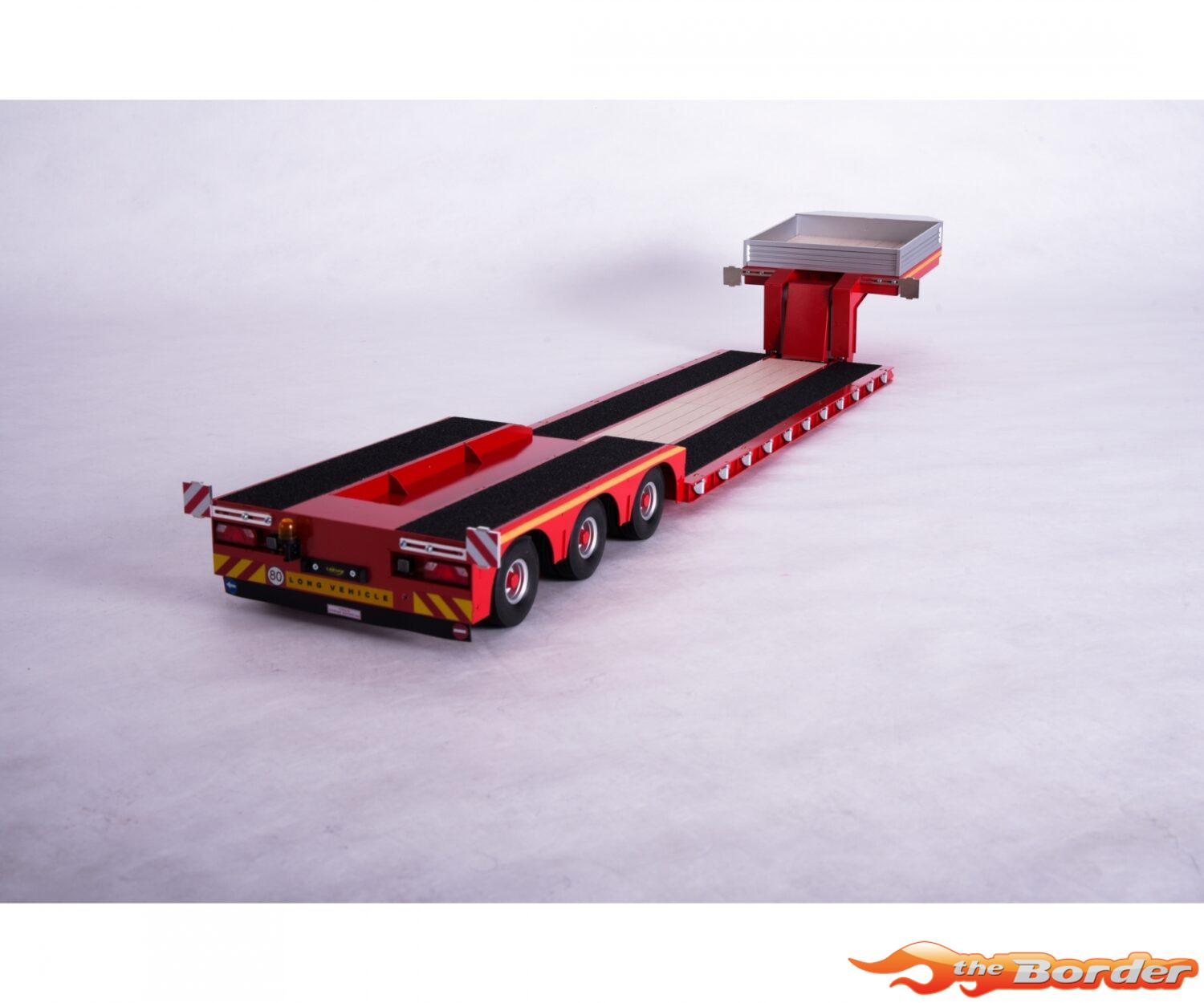 Carson 3-Axle Low Loader Swan Hand/Low Bed 1/14 500907700 - Afbeelding 4