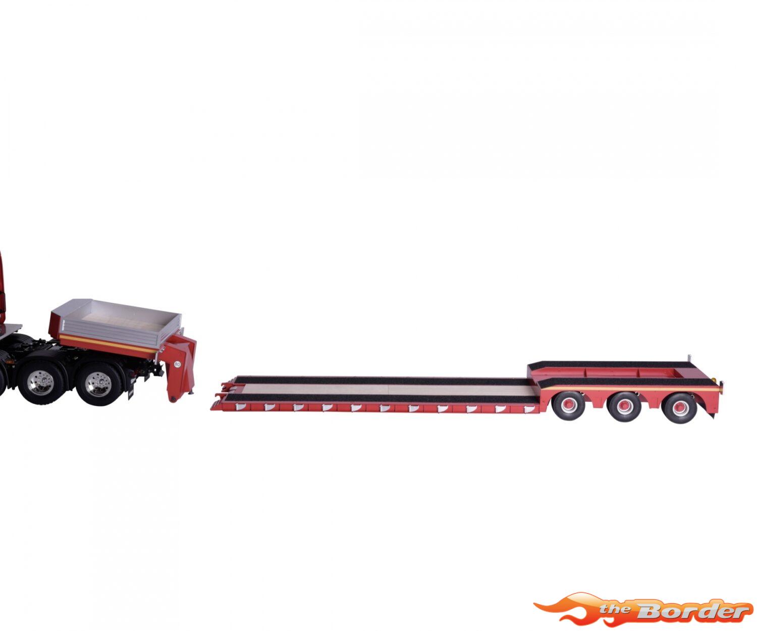 Carson 3-Axle Low Loader Swan Hand/Low Bed 1/14 500907700 - Afbeelding 5