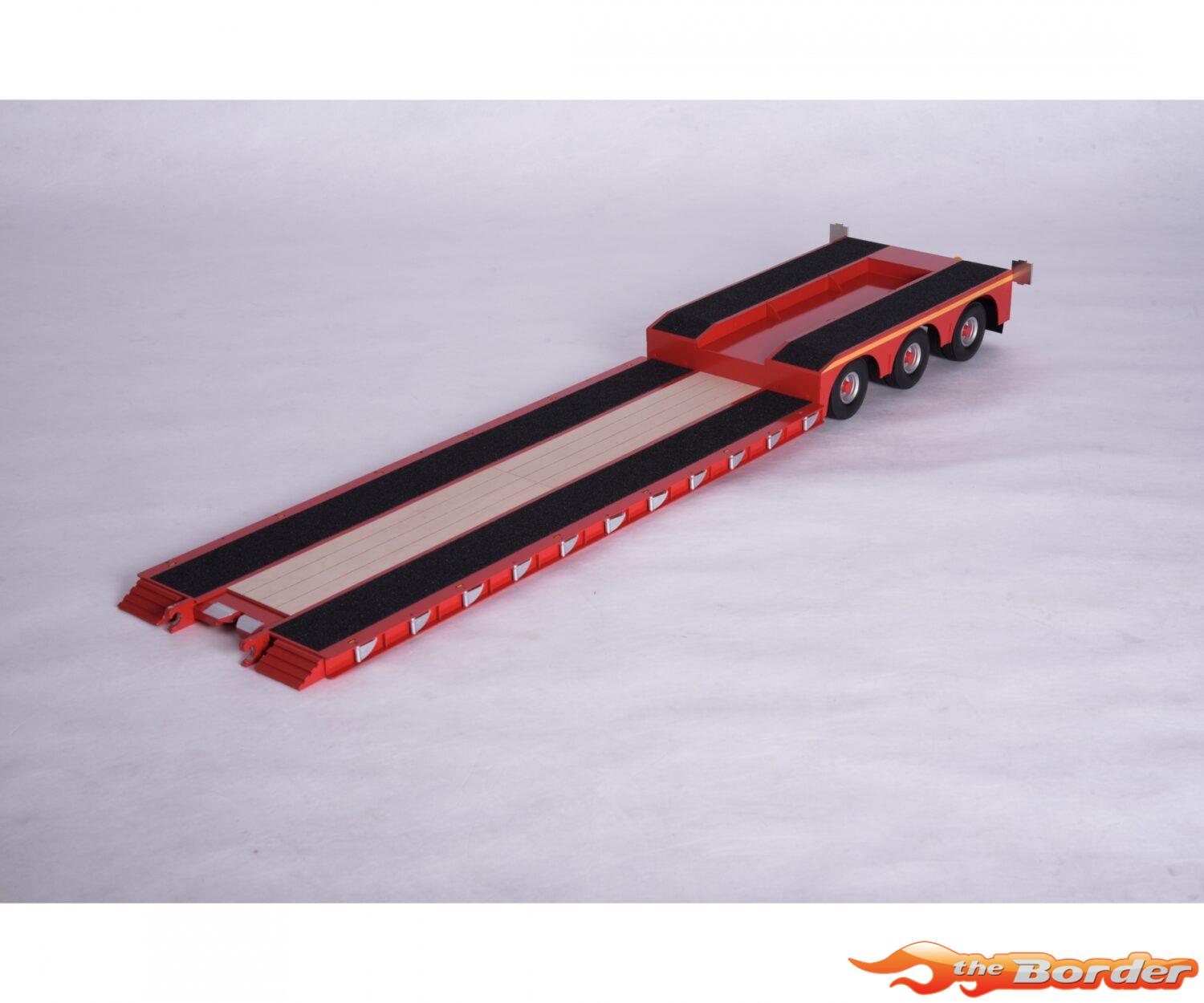 Carson 3-Axle Low Loader Swan Hand/Low Bed 1/14 500907700 - Afbeelding 6