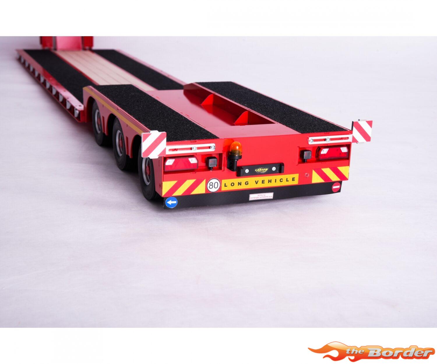 Carson 3-Axle Low Loader Swan Hand/Low Bed 1/14 500907700 - Afbeelding 7