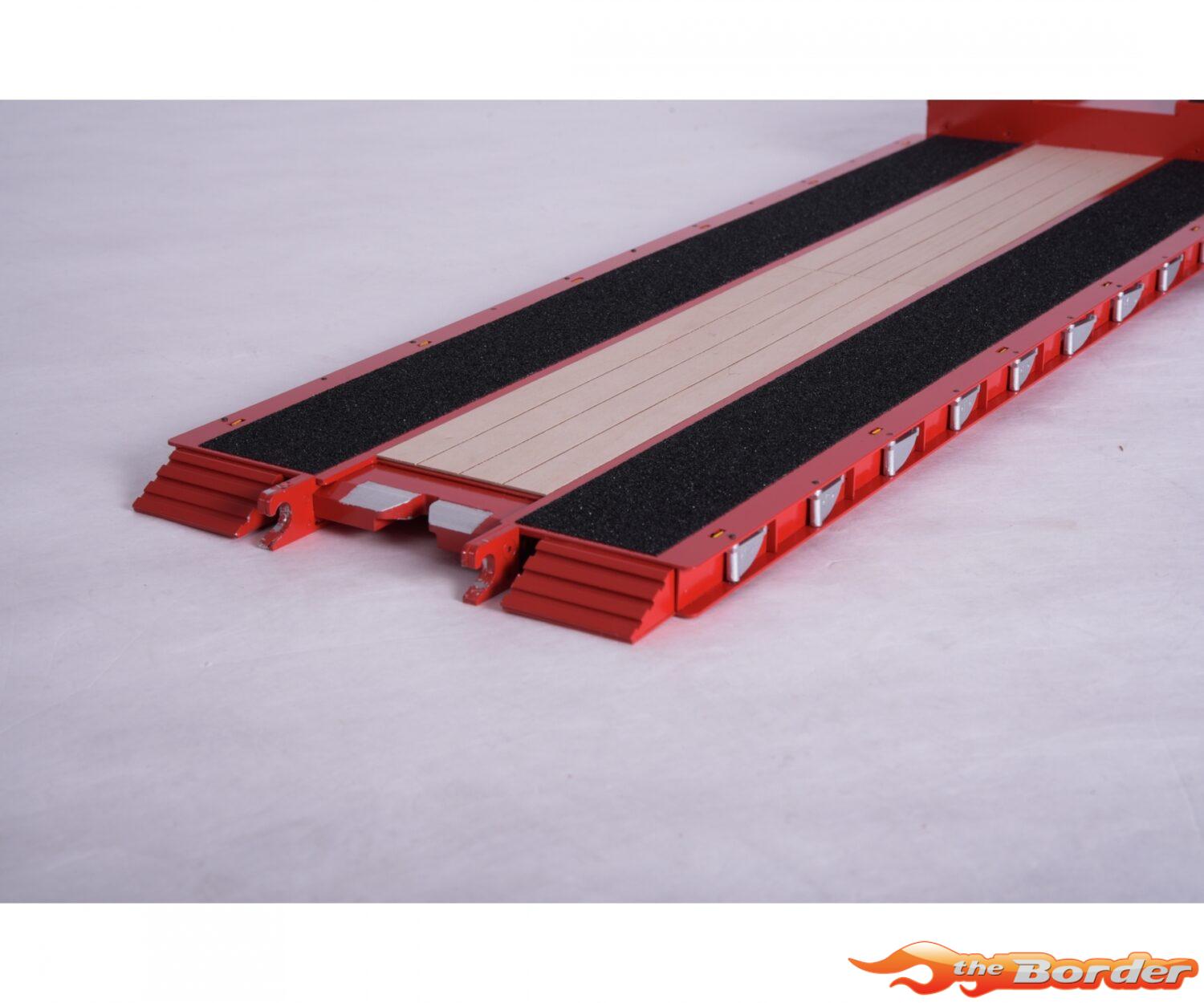 Carson 3-Axle Low Loader Swan Hand/Low Bed 1/14 500907700 - Afbeelding 8