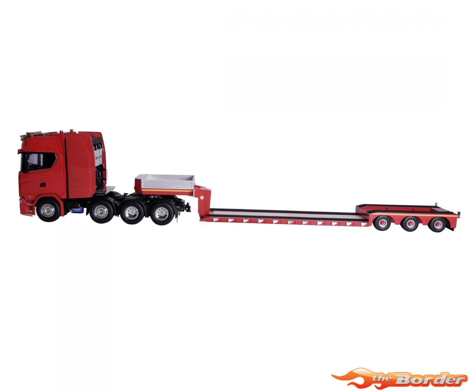 Carson 3-Axle Low Loader Swan Hand/Low Bed 1/14 500907700 - Afbeelding 9