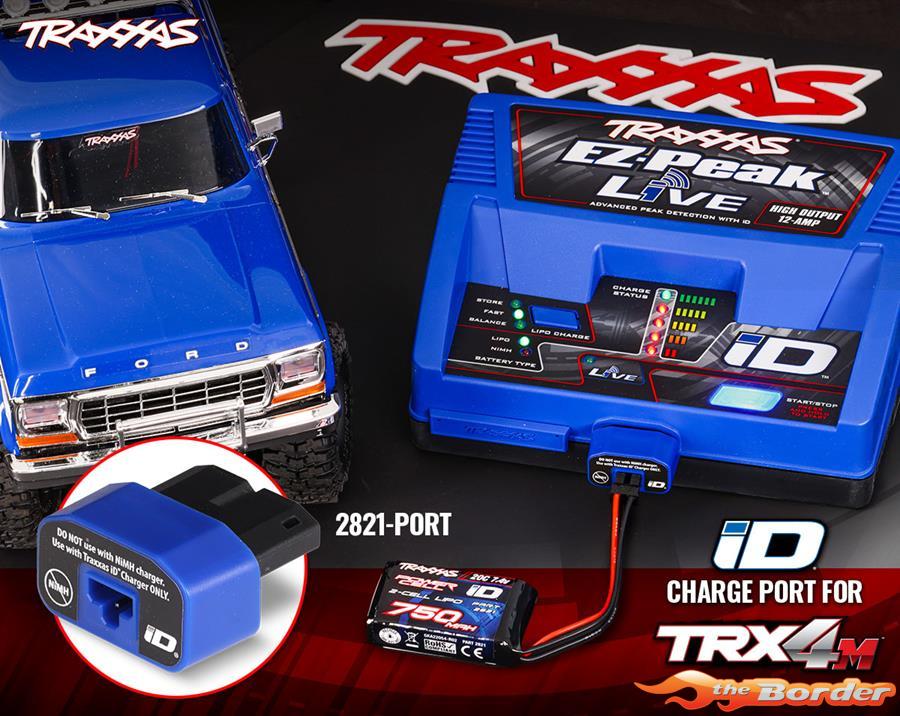 Traxxas TRX-4M iD Charging Adapter (om accu 2821 met een EZ-Peak te laden) 2821-PORT - Afbeelding 3