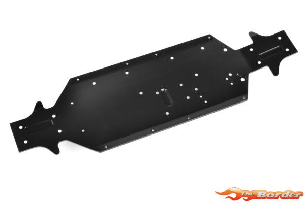 Corally Chassis - Syncro - Aluminium 3mm - Black - 1 pc C-00180-996