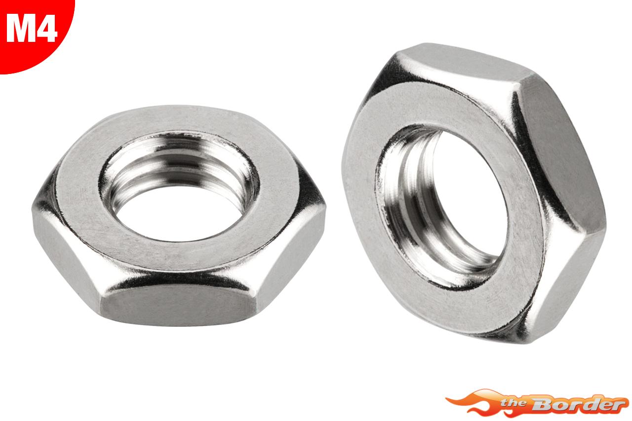 Corally Low Profile Nut - M4 - 10 pcs C-3104-40