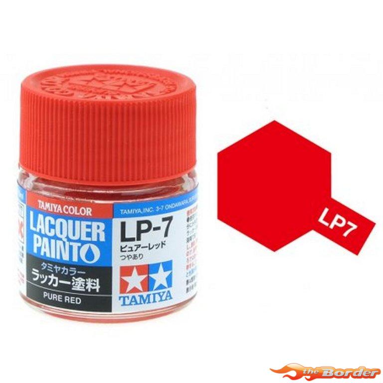 Tamiya Lacquer Paint Pure Red LP-7 82107