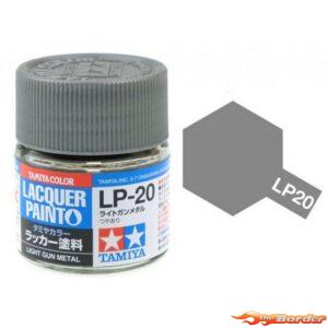 Tamiya Lacquer Paint Light Gun Metal LP-20 82120