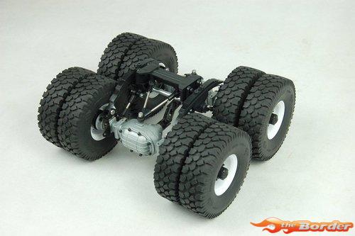 CrossRC Eight Wheel Metal Rear Axle With Suspension 96312306