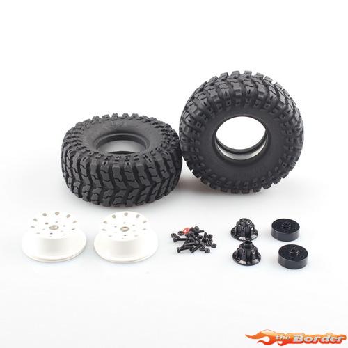 CrossRC 2.2' Tyre (Fat Man)/White 97400143