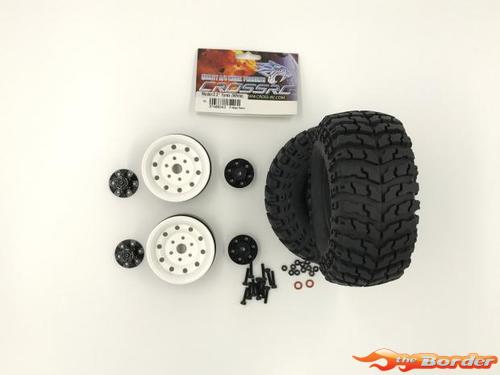 CrossRC 2.2 Tyre Set /White 97400243