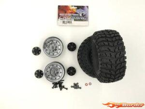 CrossRC 2.2 Tyre Set /Chrome 97400244