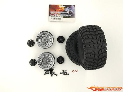 CrossRC 2.2 Tyre Set /Chrome 97400244