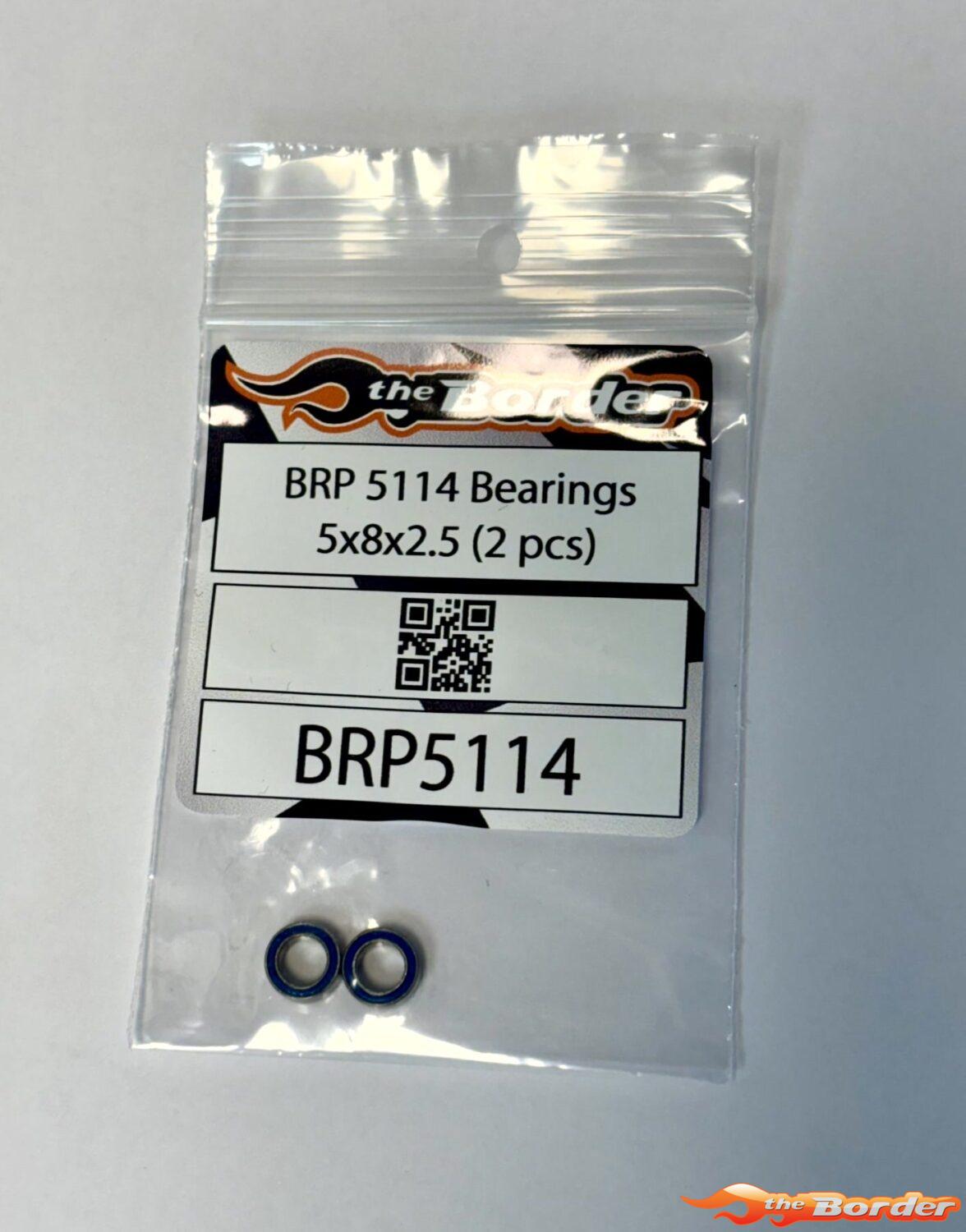 BRP Ball Bearings Blue Rubber Sealed (5x8x2.5mm) (2) BRP5114 - Afbeelding 4