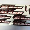 Maxx Slash Logo Sticker - Rood BRPD1053 - Afbeelding 3