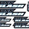 Maxx Slash Logo Sticker - Blauw BRPD1055