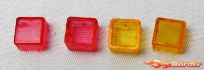 CrossRC Rear Light Cover 4 Unit/Kit 94221204